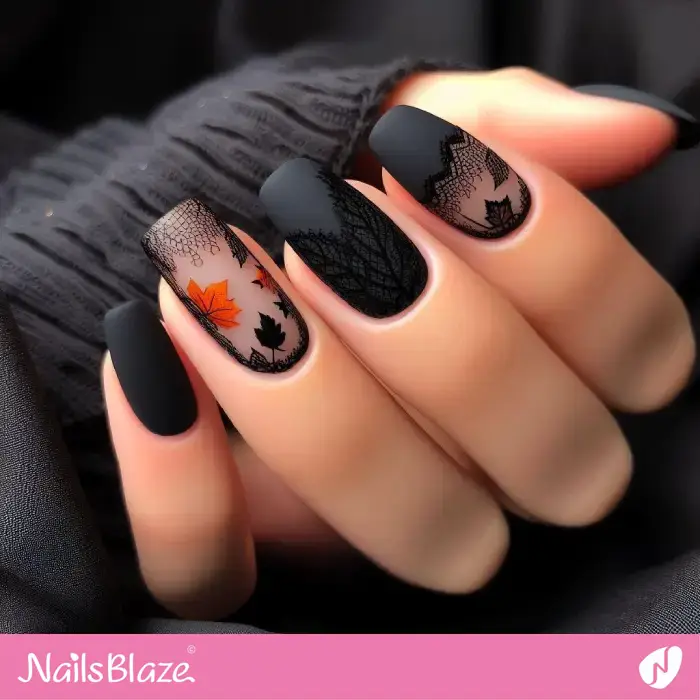 Fall Leaves Nails | Seasonal - NB1190